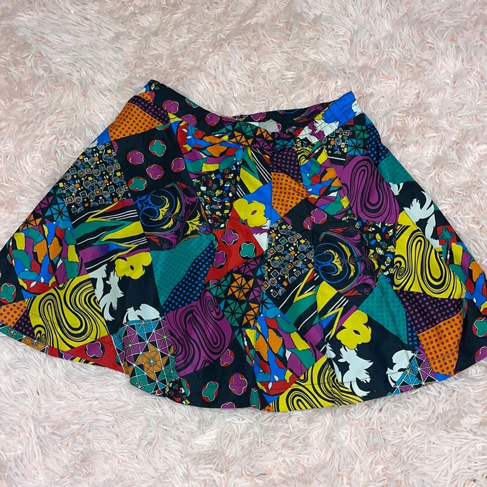 Small y2k rave kid tennis skirt